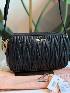 Miu Miu ‘Matelasse Camera Bag’
